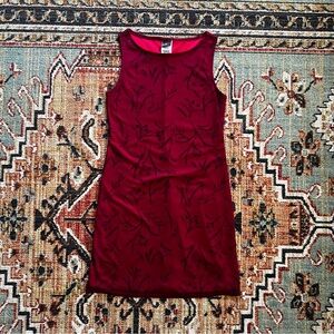90’s Red and Black Dress